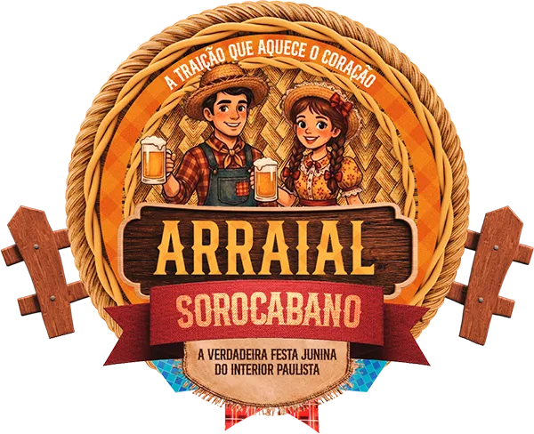 Logo Arraial Sorocabano 2026 — A verdadeira festa junina do interior paulista